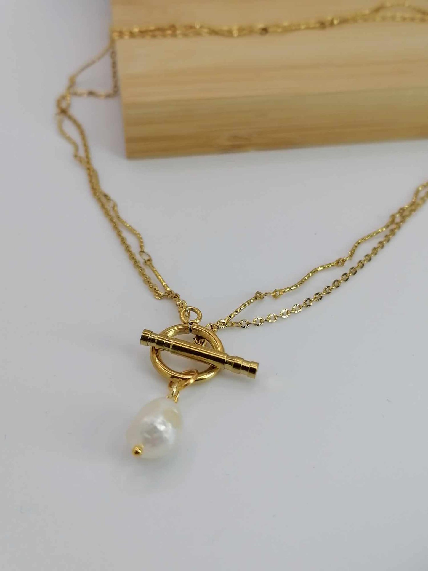 Double Collier Opaline