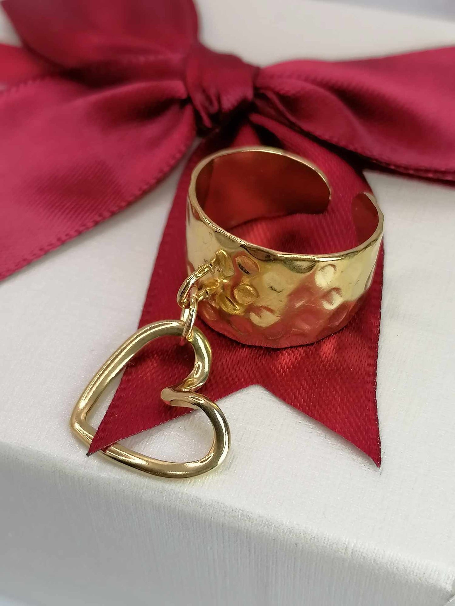 Bague Breloque Cœur