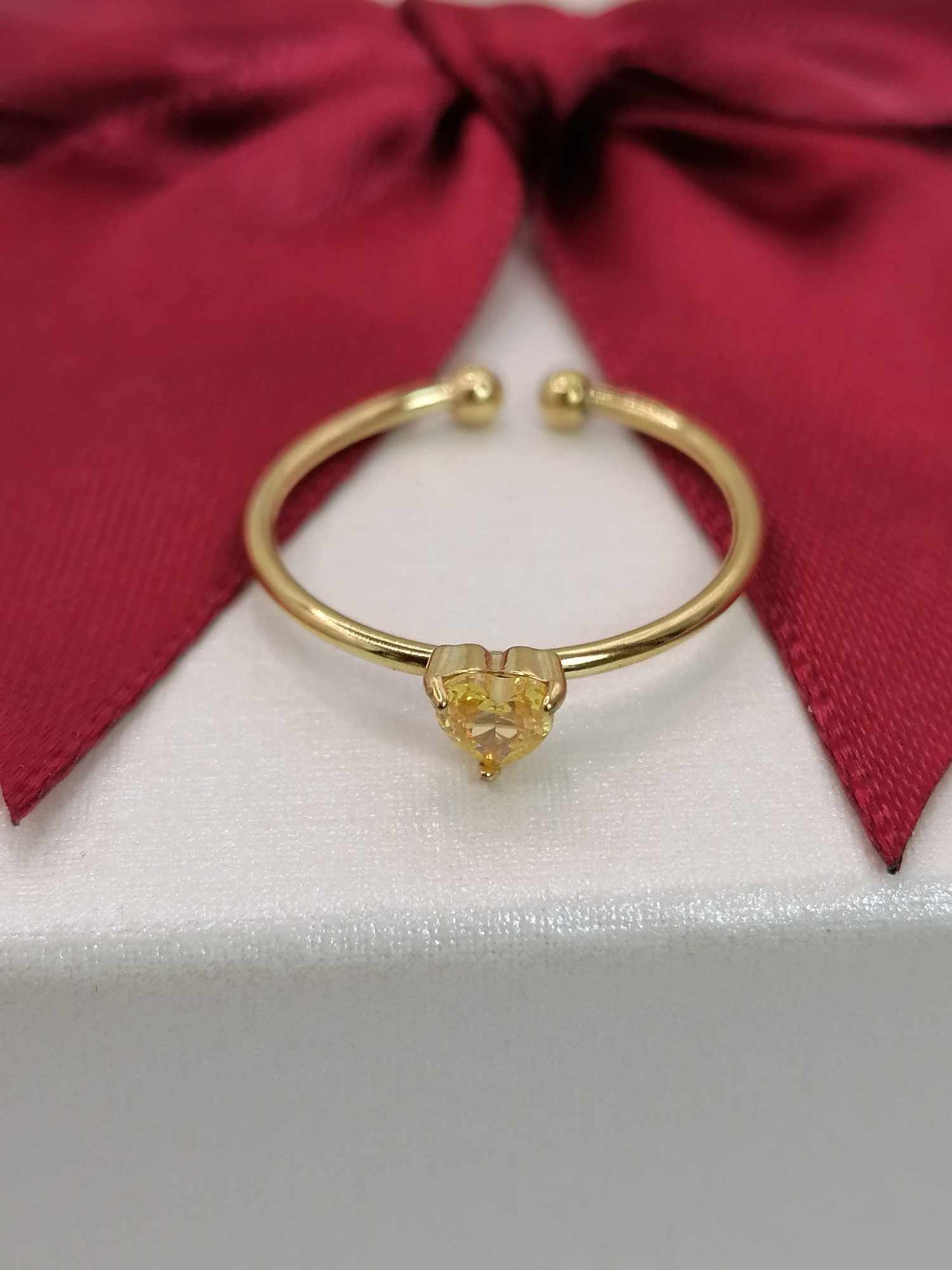 Bague Irina Jaune