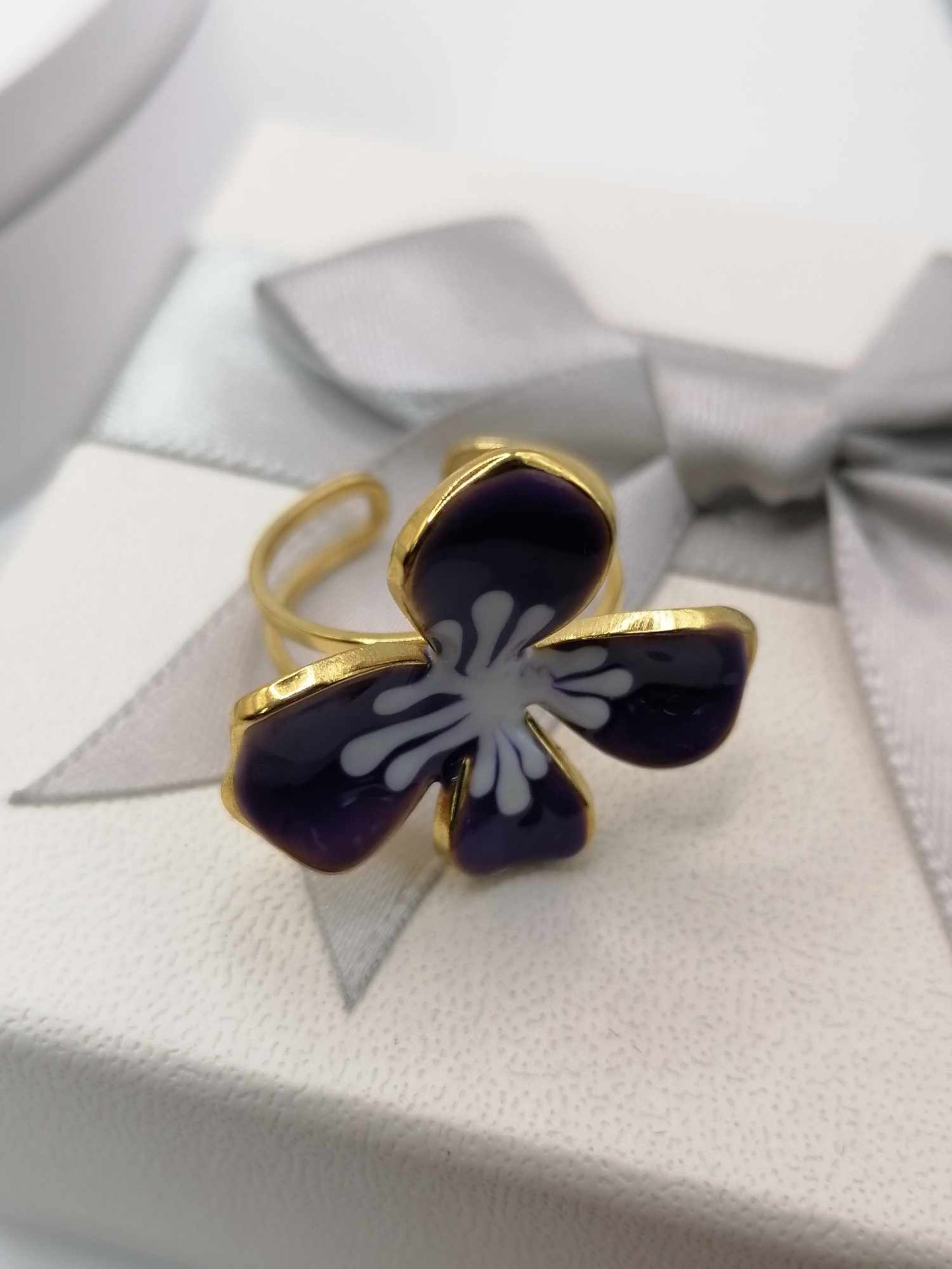 Bague Lobélia