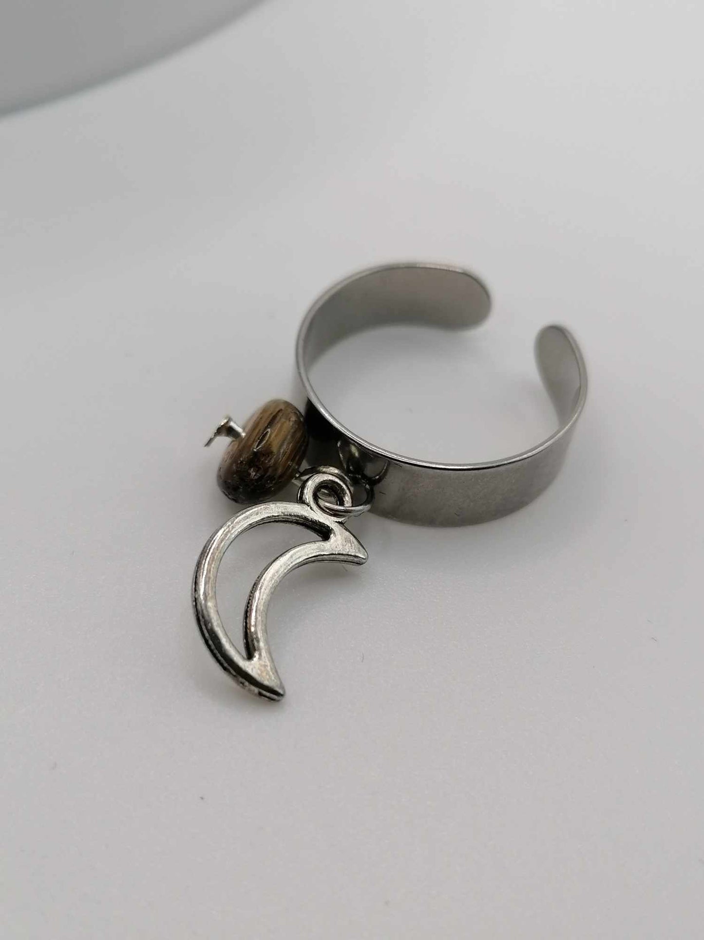 Bague Breloque Lune