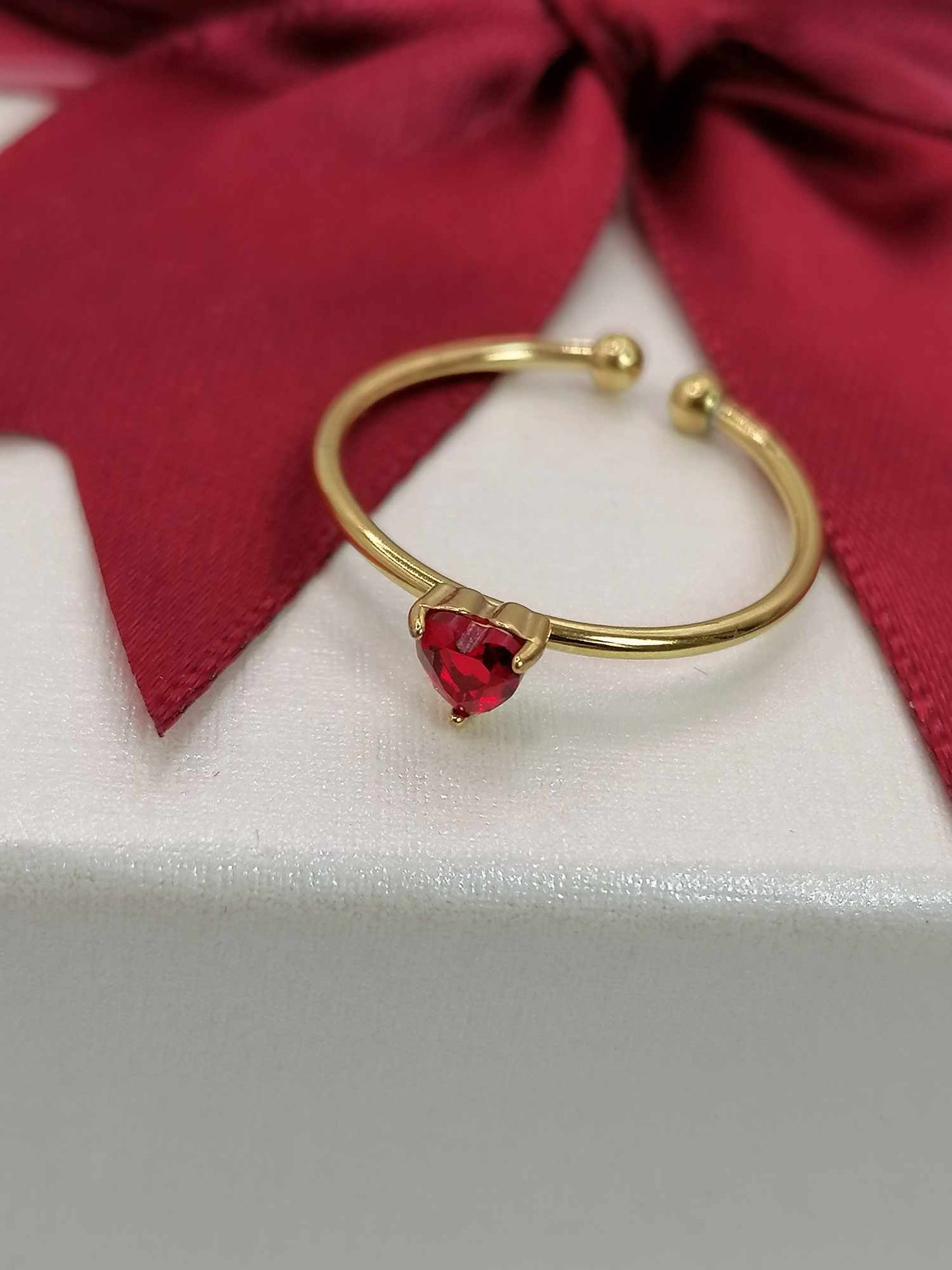Bague Irina Rouge