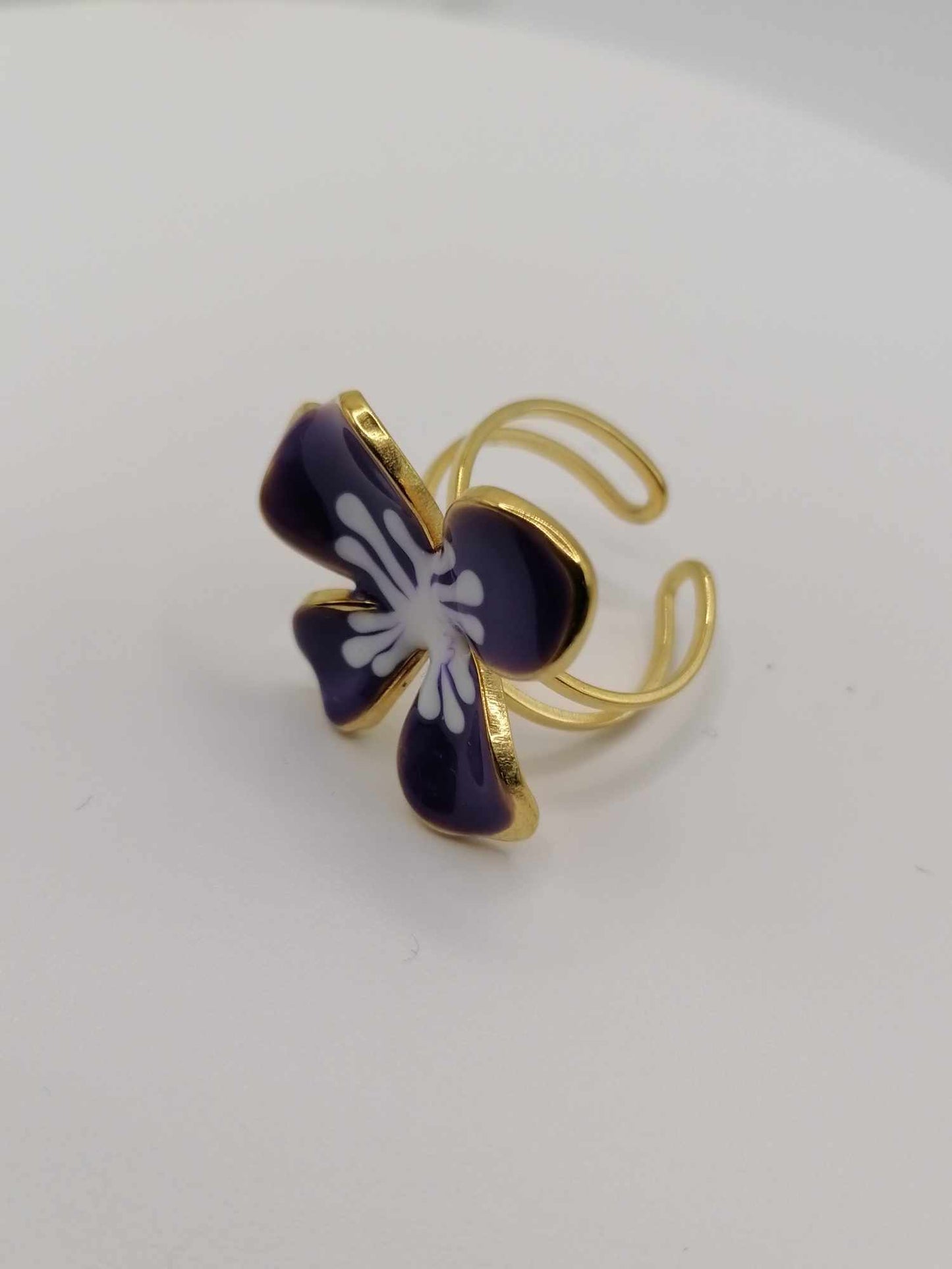 Bague Lobélia