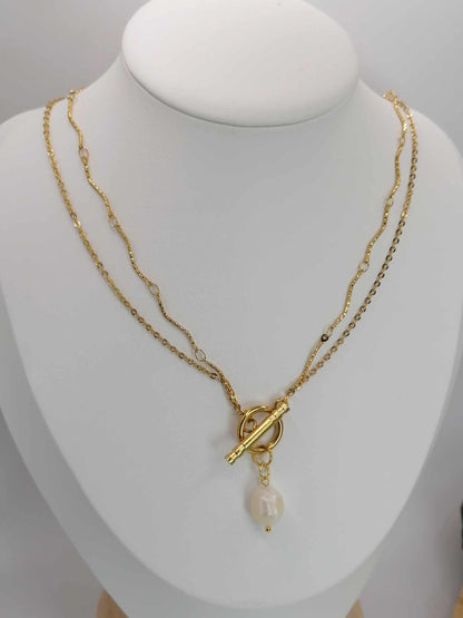 Double Collier Opaline