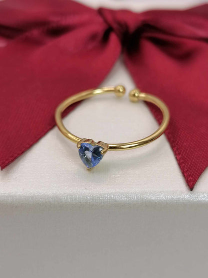Bague Irina Bleu Marine