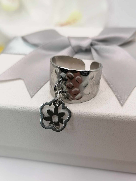 Bague Breloque Flora