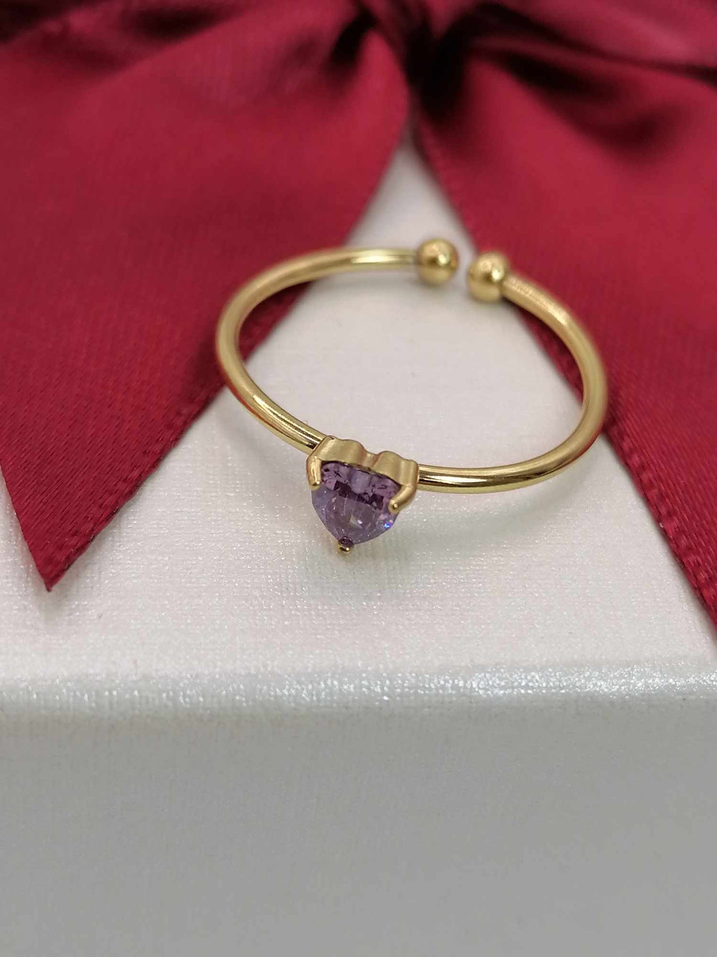 Bague Irina Violet