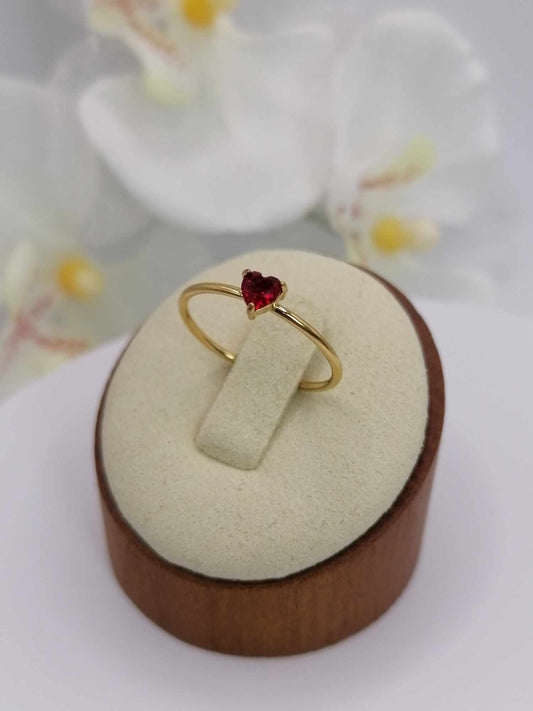 Bague Irina Rouge