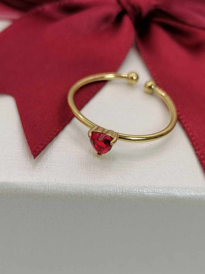 Bague Irina Rouge
